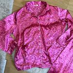 Silk style Pajamas for Women Classic Button Down Satin Pajama Sets Long Sleeve L Pink Size XXL Photo 6