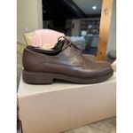 NEW Camper Leather Oxfords Neuman Brown Lace Up Size 9 Photo 3
