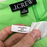 J.Crew NWT Stretch Linen-Blend Midi Pencil Skirt in Bright Green - Size 10 Photo 4