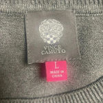 Vince Camuto  Color Block Sweater Dress Elbow
Patches Long Sleeve Crew Neck Large Photo 5