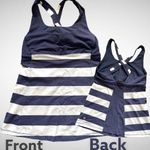 Lululemon  Navy & White Striped Tank Top Photo 0