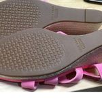 Cole Haan  Crystal Espadrille Sandals Women's 10 Pink Suede Wedge Heel Slingback Photo 4