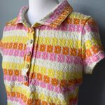 Free People  Babe Town Polo Size Large Photo 3