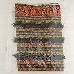 English Rose New Frayed Fringe Embroidered Striped Bandage Mini Skirt Photo 15