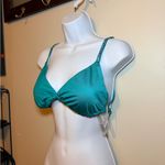 Victoria's Secret Elegant Victoria Secret Teal Bikini Y2K Top Women's Swimsuit XL NWT bling Photo 3