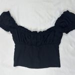 Princess Polly  Elouise Crop Top - Black - 2 Photo 8