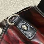 Patricia Nash Leather Primrose Satchel Rustic Mums Floral Shoulder Bag NO STRAP Photo 12