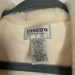 Chico's Travelers Vintage Fur Collar Vest Photo 3