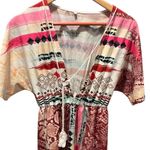 Unbranded boho short sleeved plunging v Photo 2