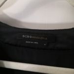 BCBG MaxAzria Black Silk Shift Dress 4 Coquette Girl Balletcore Quiet Luxury Photo 3