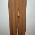 Reformation Women's Size XXS Brown Lounge Pants Casual Corded Waist NWOT Photo 1