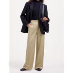 Madewell  Pants Womens 10 Petite The Harlow Wide Leg Drapey Twill Linen Blend Photo 7