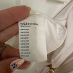 Club Monaco Brixxtun Shirt Chemise Long Sleeve Blouse White Size XS NEW Photo 7