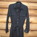 Boston Proper  Linen Blend Utility Wide Leg JumpsuitPants Photo 5