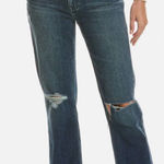 Hudson Jeans Hudson Jade High-Rise Seascape Loose Fit Straight Leg‎ Jean Photo 0