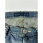 Rock & Republic  Bumpershoot Denim Shorts Size 8 Distressed Studded Frayed Hem Photo 8