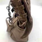 Michael Kors Gorgeous Metallic Bronze and Silver Tote Purse Bag Photo 6