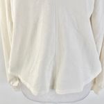 New Lanston Cutout Cross Front Pullover Lightweight Sweatshirt Off White Size XS Photo 9