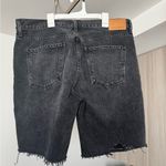 Citizens of Humanity  Ambrosio distressed denim shorts washed black size 31 Photo 8