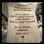 As You Wish As U Wish Chevron Zigzag Open Back Dress 3/4 Sleeve Size Medium ECU Photo 3