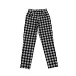 Hollister  High Rise Gingham Black Plaid Preppy  Straight Leg Pants Size XS Photo 2