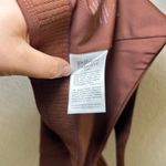 Girlfriend Collective NWT  Brown Racerback Sports Bra Crop Top Size L active Photo 4