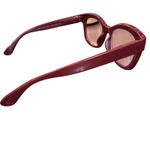 Peepers Center Stage Readers +2.00 in Cranberry Gently Used Reading Glasses Red Photo 2