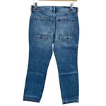 J.Crew NWT Cropped Ankle Straight Leg Patch Pocket Utility Stretch Jean 24P Blue Photo 3