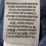 PINK - Victoria's Secret PINK Victoria’s Secret Knit Ribbed Hooded Sweater Blue Women’s Size Large Photo 3