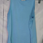 Lilly Pulitzer Lily Pultzer Luxletic Westley Women's Activewear Blue Tank Top Photo 0