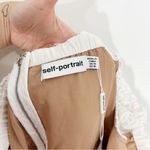 Self Portrait  Guipure Lace Off The Shoulder Lace Dress White Size 10 NWT Photo 9