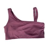 Vitality Cloud II Asym Sports Bra One Shoulder Mauve XL Yoga Pilates Purple Photo 2
