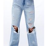 PacSun Women's Light Wash Distressed 90's Boyfriend Loose Fit Jeans Size 29 Photo 2