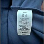 DKNY JEANS | Navy Blue Asymmetrical Zipper Thick Knit Jacket Hood | Size XL Photo 4