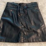 OLIA Black Leather (look like Skirt) but not leather size Xl length 19” Photo 10