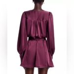 Ramy Brook New!  Montana‎ Belted Mini Dress in Pinot Noir Sz XS $425 Photo 3