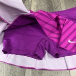 Nike Stripe Magenta Athletic Skirt Photo 4