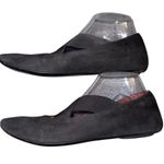 Donald J Pliner Women's Black Suede Crisscross Flats Size 8.5 N Photo 0