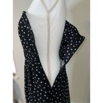 Banana Republic Women’s sz 2 One Shoulder Polka Dot Dress Photo 5