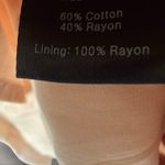 Jenni Kayne Jenni‎ Kayne Seersucker Summer Midi Dress Blush Tan Gauzy Sleeveless Sz XL Photo 6