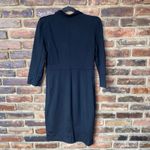 Philosophy Blues Original Black Long Sleeve V-Neck Blazer-Style Dress Women's Photo 5