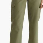 Nanette Lepore New!  Cropped Cargo Pants Size 6‎ Martini Olive Green Flat Front Photo 0