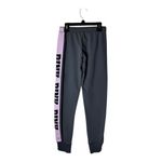 PINK - Victoria's Secret Victoria's Secret Pink Pants Women‎ XS Gray Pink Logo Elastic Waist Joggers Y2K Photo 1