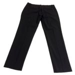 Theory  Pants Womens Size 8 Ines Tailor Black Wool Blend Dress Trouser Photo 4