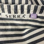 Serra  Striped Button Top Photo 4