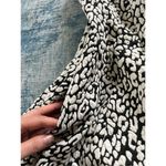 Kate Spade Black & White Leopard Print Textured Sleeveless Dress Size XL Photo 7