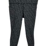 Athleta  Salutation Stash Leggings High Rise Textured Dahlia Tweed Flint Black L Photo 1