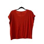 Forever 21 Burnt Orange Short Sleeve Boxy Knit Top Photo 1