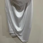 Elliatt  White Halter Cocktail Dress Size Medium Photo 6