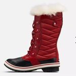 Sorel WOMEN'S TOFINO™ II TALL SNOW BOOT in Red Dahlia size 9.5 New with tags NWT Photo 2